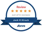Avvo rating badge for Hirsch Talcott